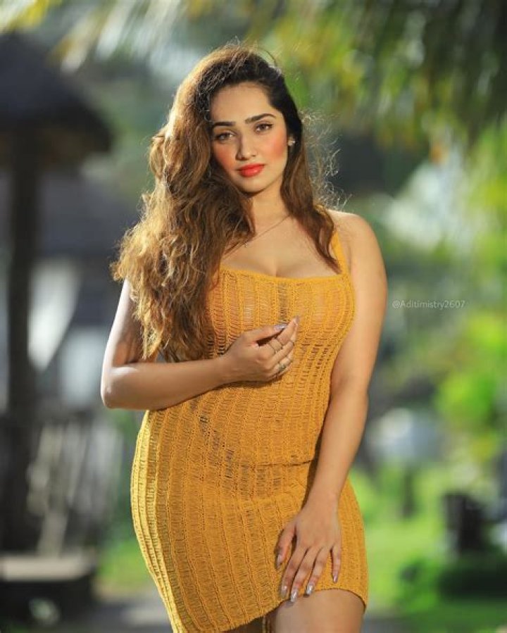 Aditi Mistry Nude Nip Slip