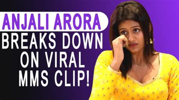 Anjali Arora Controversy: Leaked Videos & Legal Battles - What You Need to Know