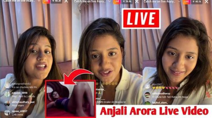 Anjali Arora: Defamation Case & Leaked Video Controversy - Latest Updates