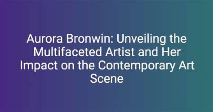 Bronwin Aurora Leaks: Unveiling the Truth and Understanding the Impact
