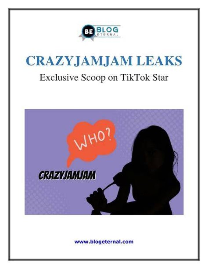 Crazyjamjam Leak: Exploring the Controversy and Unveiling the Truth