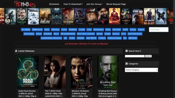 Find Movies & Series: Guide to Streaming with HDHub4u & More