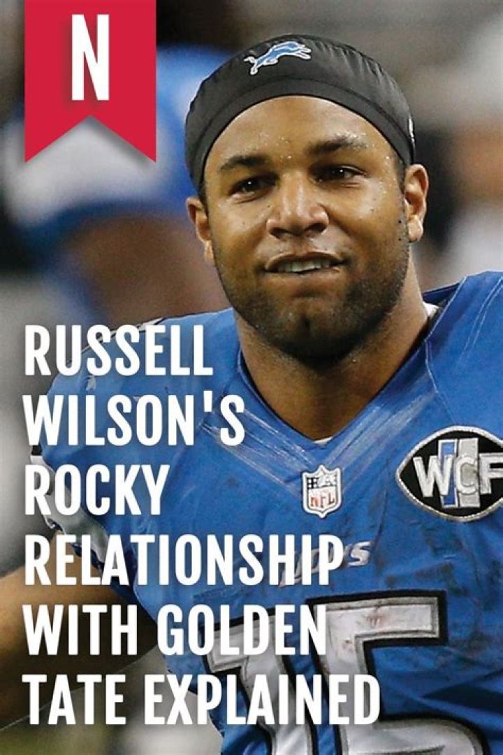 Golden Tate and Russell Wilson: The Dynamic Duo of NFL Excellence