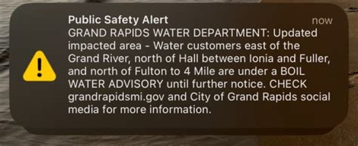 Grand Rapids Boil Water Advisory: What You Need to Know