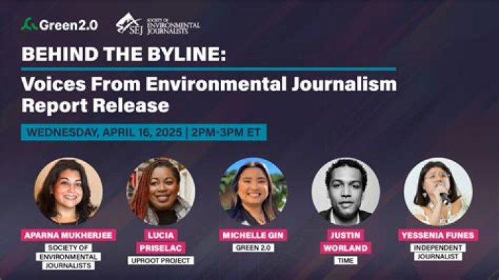 Green Journalism: The Future of Environmental Reporting