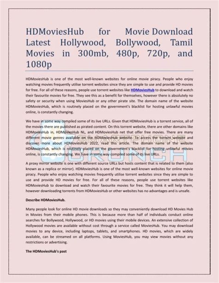 HDMoviesHub 2023 Download: Your Ultimate Guide to Legal Streaming