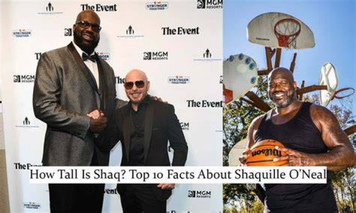 How Tall is Shaq? Unveiling Shaquille O'Neal's Height & More!