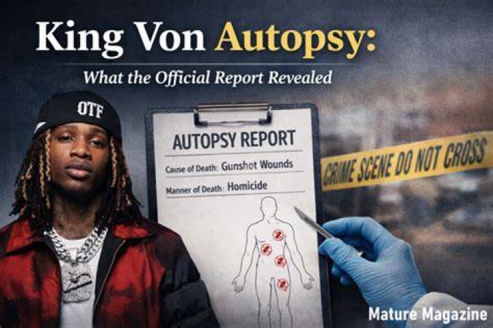 King Von Autopsy Report: A Detailed Examination of the Late Artist's Legacy