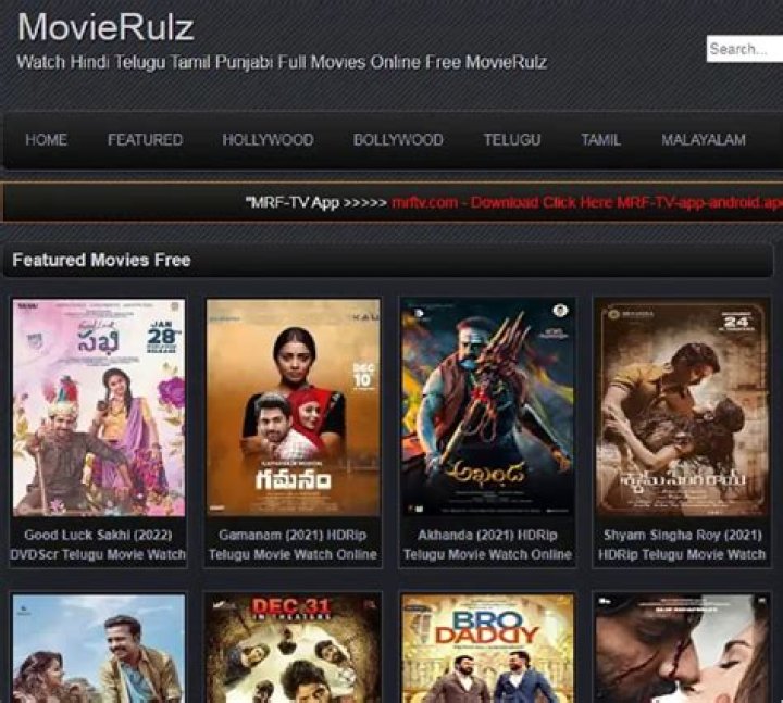 Movierulz: Your Guide to Latest Telugu, Tamil & Hindi Movies & More