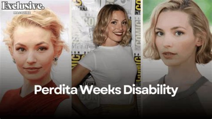 Perdita Weeks Disability: Understanding the Journey and Challenges