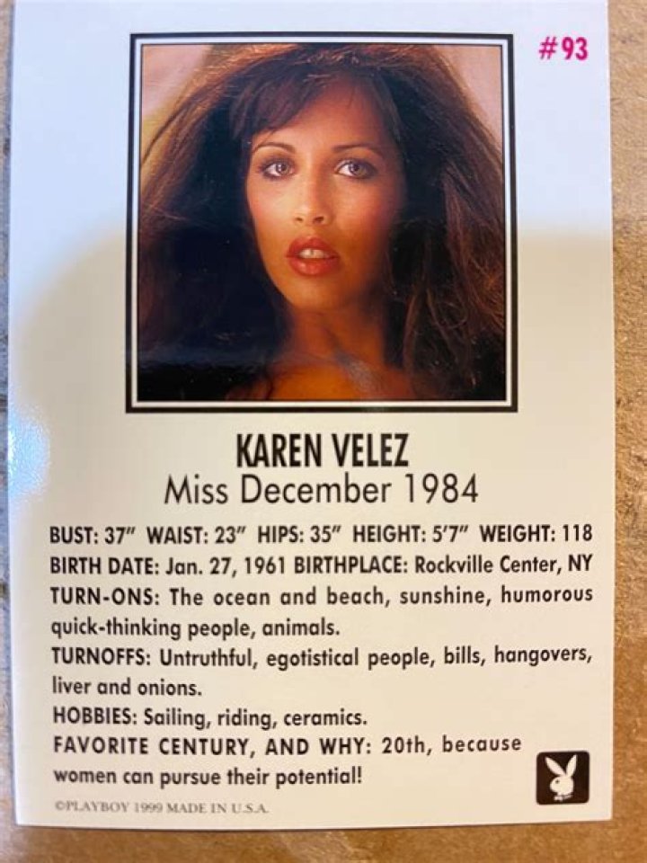 Remembering Karen Velez: Playboy Playmate & Lee Majors' Wife - News