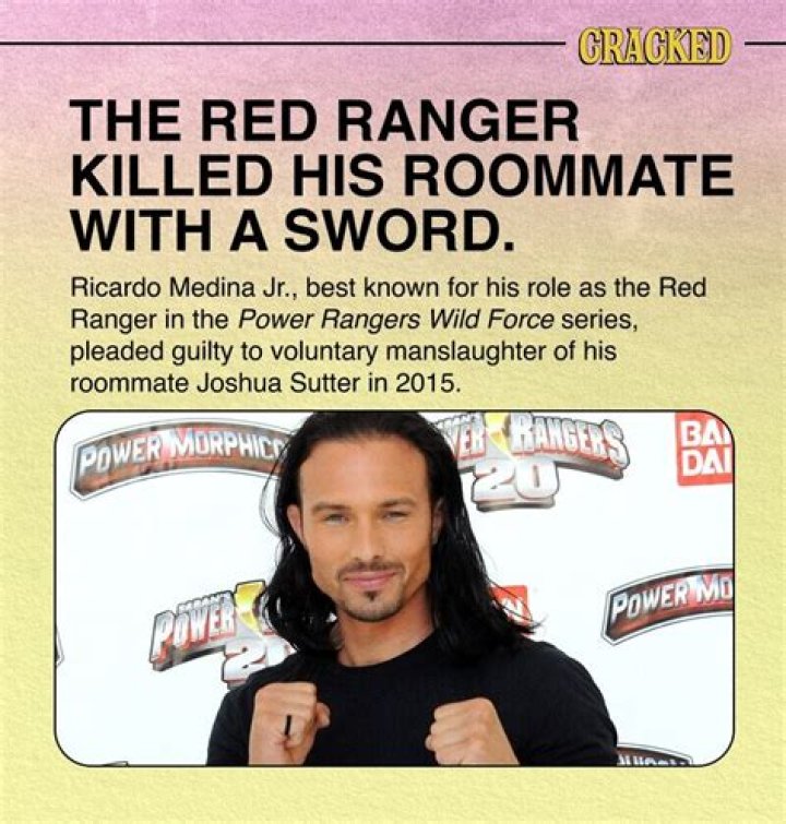 ricardo medina jr.: From Red Ranger to Life's Unexpected Turns