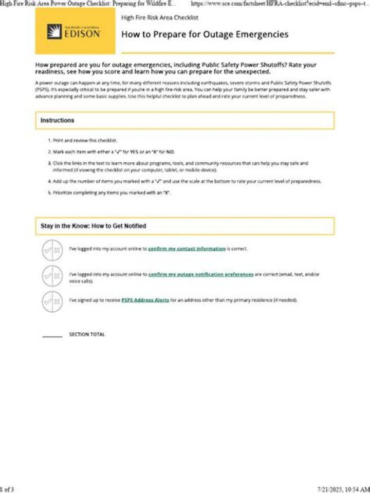 SCE Power Outage: A Comprehensive Guide to Staying Safe and Prepared