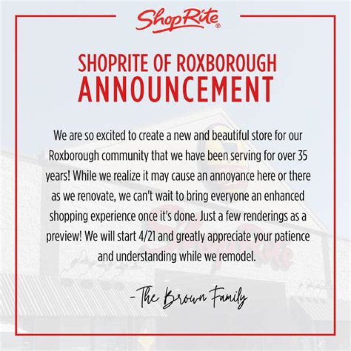 Shoprite Roxborough PA: Your Ultimate Guide to Shopping and Savings