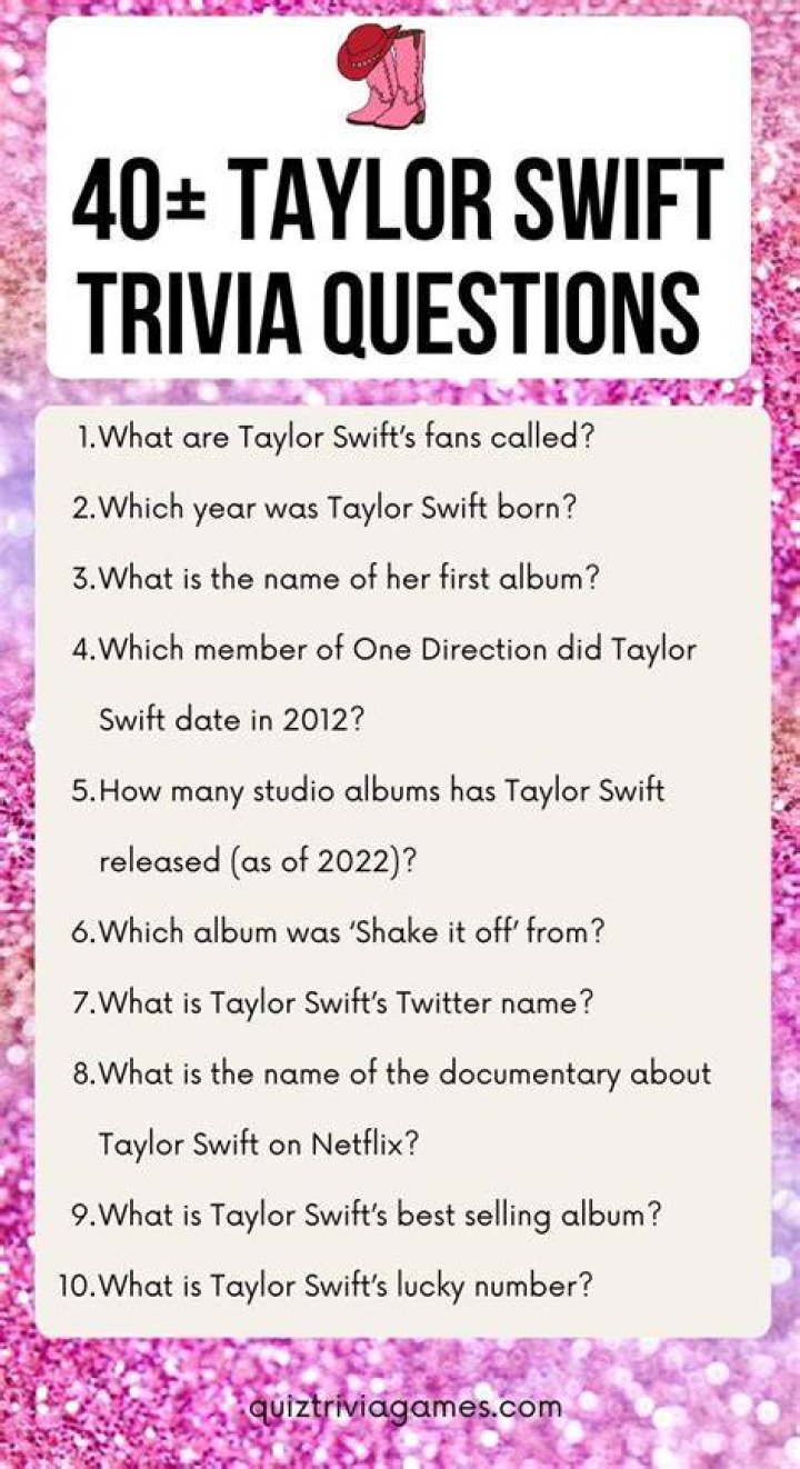Swiftly Trivia: Creative Taylor Swift Trivia Team Names for Your Next Quiz Night