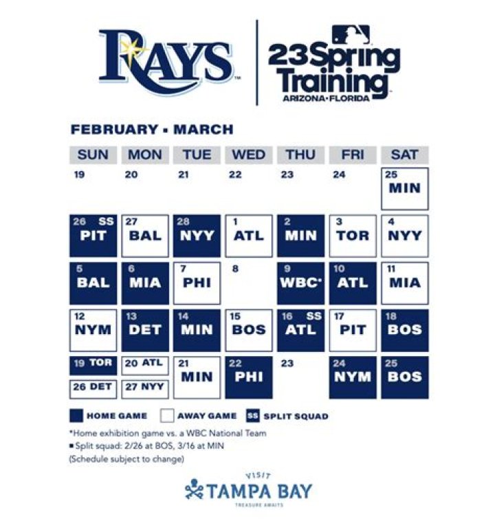 Tampa Bay Rays Schedule: Your Ultimate Guide to the 2023 Season