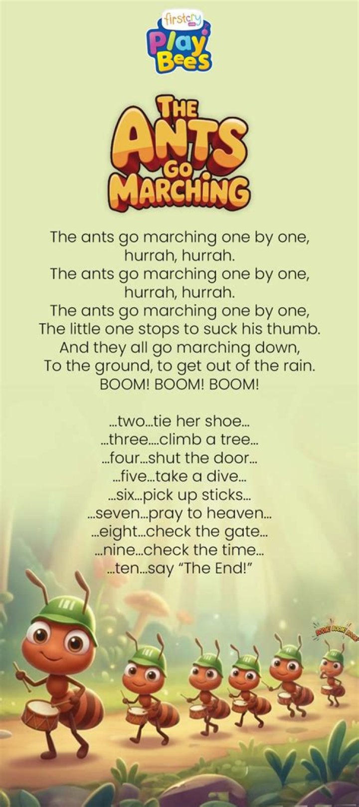 The Ants Went Marching Lyrics: A Fun and Educational Journey for Kids
