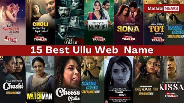 Top Ullu Web Series Names: A Comprehensive Guide to India's Trendiest Digital Content