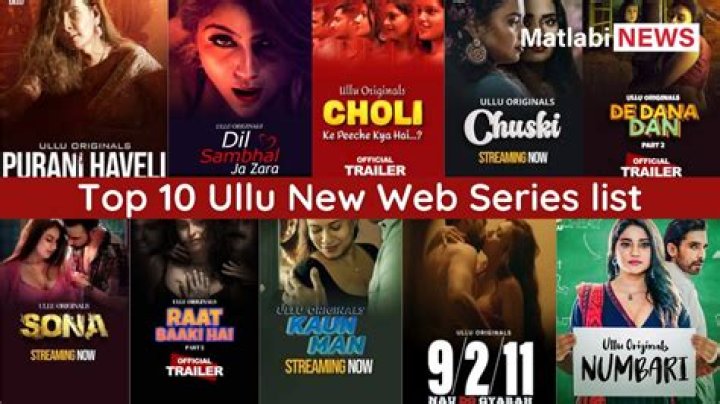 Ultimate Guide to Ullu Web Series List: Explore Thrilling Content