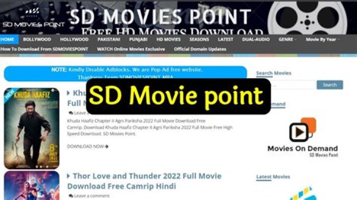 Unveiling the World of SD Movies Point: Your Ultimate Guide to Streaming and Downloads