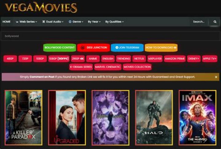 Vegamovies 2025: Access & Alternatives - [Find Movies & TV]