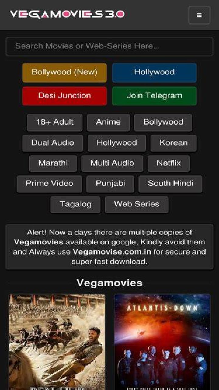 Vegamovies 3.0: Your Ultimate Destination for Movie Entertainment