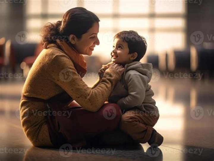 Watching Over Little Ones: The Comfort of Kid and His Mom CCTV in Daily Family Moments
