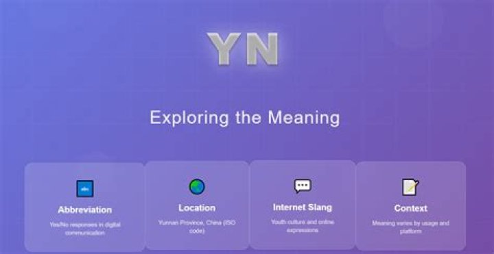 What Does 'YN' Mean in Slang? Decoding Its Many Meanings in Online Chats Today