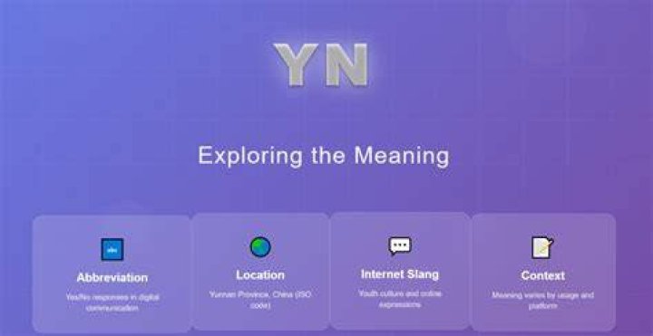 What Does 'YN' Mean in Slang? Unpacking the Internet's Shifting Meanings