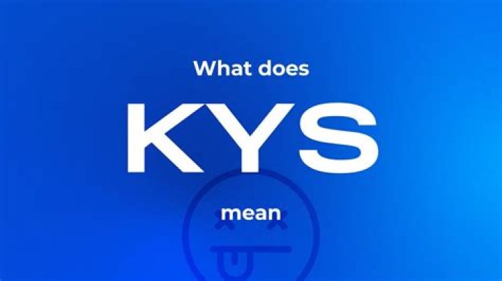 What Does KYS Mean in Text? A Comprehensive Guide